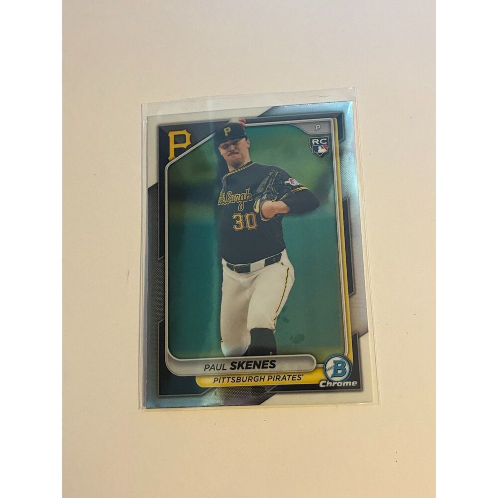 2024 Bowman Chrome Paul Skenes Rookie Card #31 Pittsburgh Pirates RC